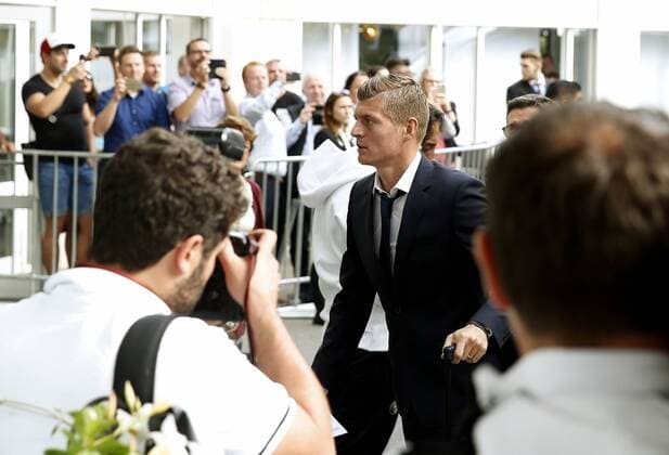 Fußball, Champions League, Ankunft Real Madrid in Dortmund