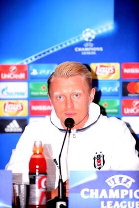 Fußball, Champions League, Besiktas Istanbul - Pressekonferenz