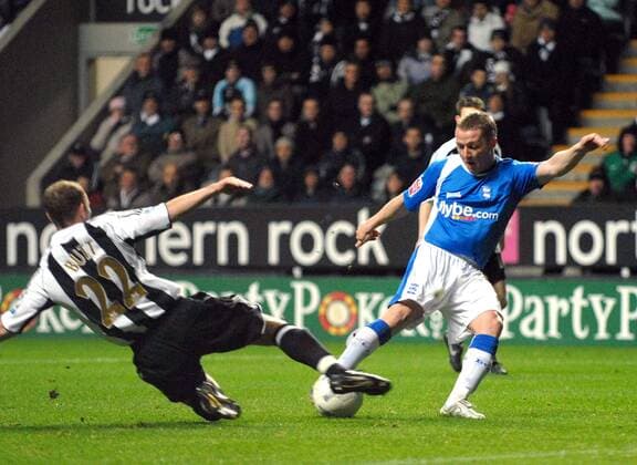 Fußball, England, FA Cup, Newcastle United - Birmingham City 1:5