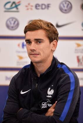 Fußball, Antoine Griezmann - PK Nationalteam Frankreich