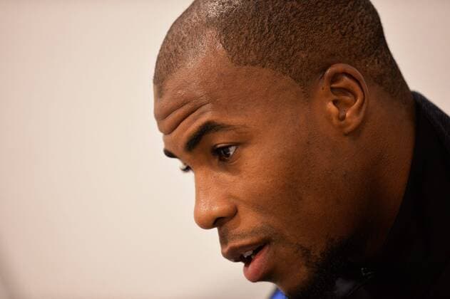 Fußball, Djibril Sidibe - PK Nationalteam Frankreich