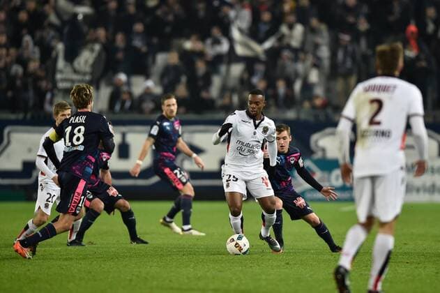 Fußball, Girondins Bordeaux - OGC Nizza