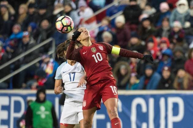Fußball, SheBelieves Cup, USA - England