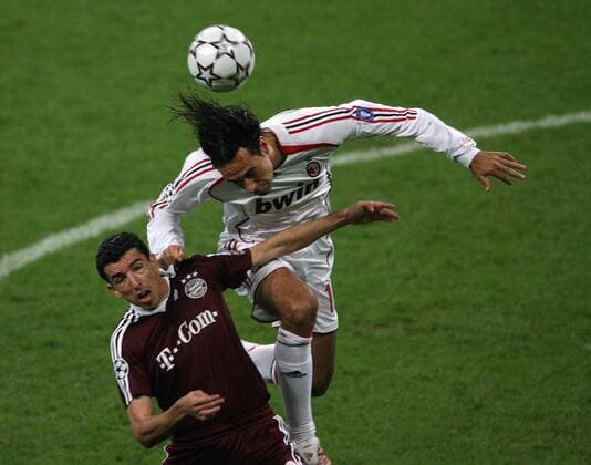 Fußball, Champions League, Viertelfinale, Bayern München - AC Mailand 0:2