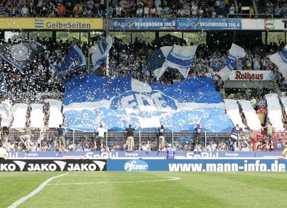 Fußball, 2. BL, Der Karlsruher SC feiert den Aufstieg in die 1. Bundesliga