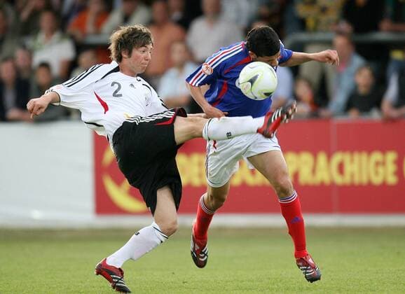 Fußball, U17 EM in Belgien, Frankreich - Deutschland 2:1
