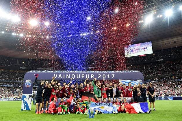 Fußball, Paris St. Germain ist Coupe de France Sieger