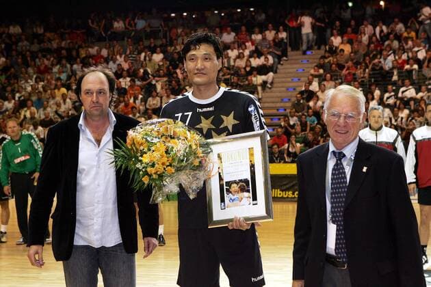 Handball, All Star Game, Nationalmannschaft Deutschland - All Star Team der Bundesliga 31:36