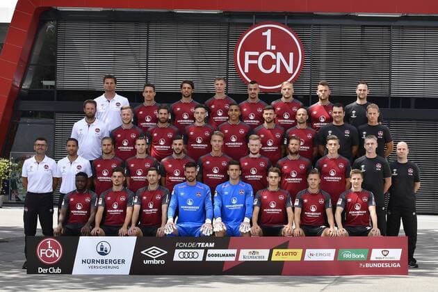 Fußball, 2. BL, 1. FC Nürnberg Porträttermin