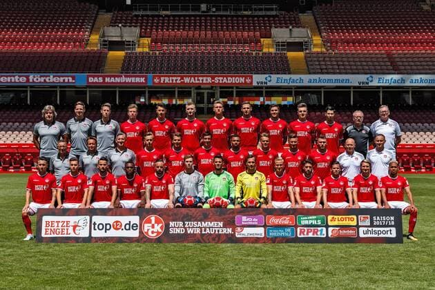 Fußball, 2. BL, 1. FC Kaiserslautern Porträttermin