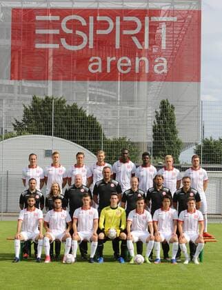 Fußball, RL West, Fortuna Düsseldorf II Porträttermin