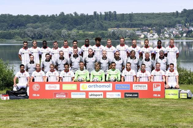 Fußball, 2. BL, Fortuna Düsseldorf Porträttermin