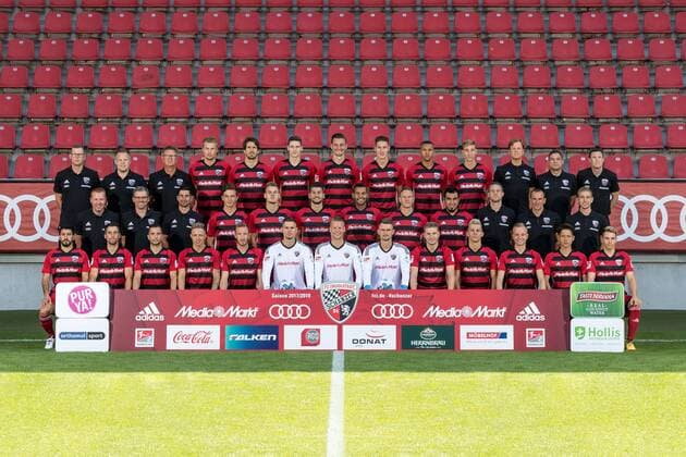 Fußball, 2. BL, FC Ingolstadt 04 Porträttermin