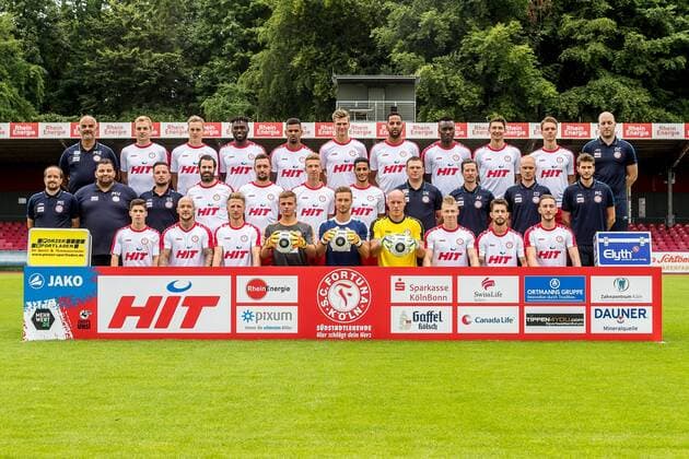 Fußball, 3. Liga, Fortuna Köln Porträttermin