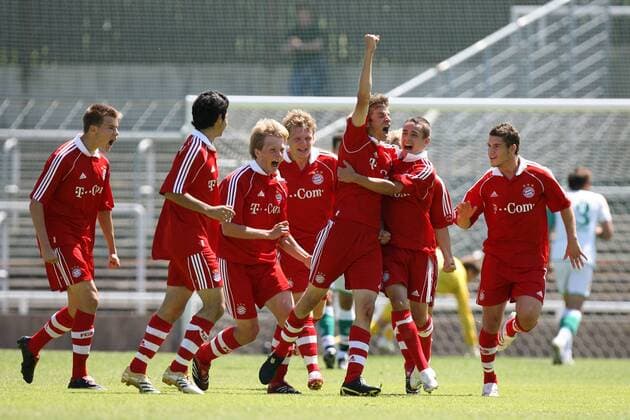 Fußball, A Junioren Bundesliga, Halbfinale, Bayern München - Werder Bremen 4:2