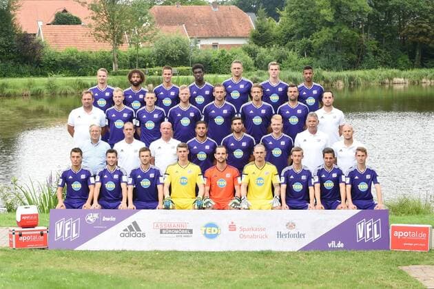Fußball, 3. Liga, VfL Osnabrück Porträttermin