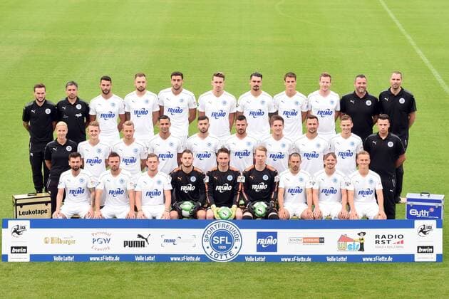 Fußball, 3. Liga, Porträttermin Sportfreunde Lotte
