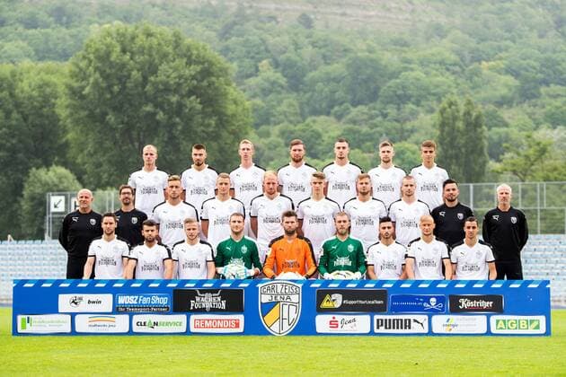 Fußball, 3. Liga, Porträttermin FC Carl Zeiss Jena
