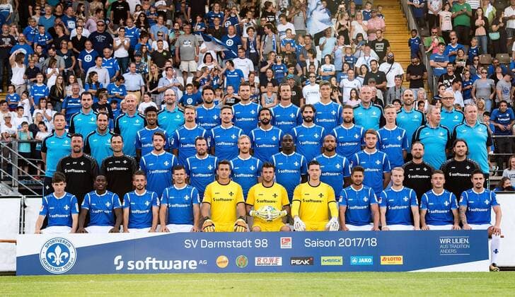 Fußball, 2. BL, SV Darmstadt 98 Porträttermin
