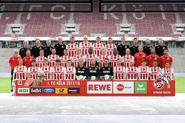 Fußball, 1. FC Köln Porträttermin