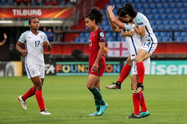 Fußball, Frauen-EM, Portugal - England