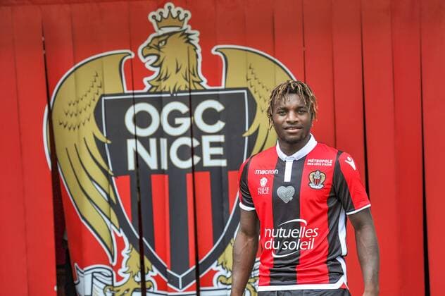 Fußball, OGC Nizza präsentiert Allan Saint Maximin