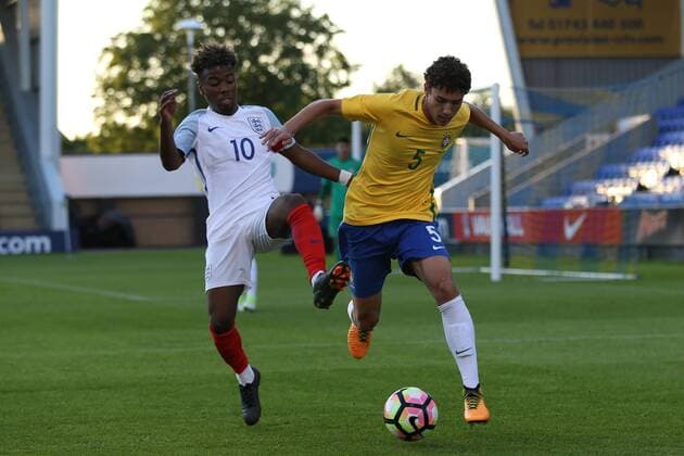Fußball, U17, England - Brasilien