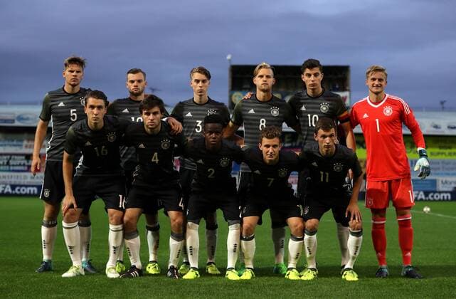 Fußball, U19 Länderspiel, England - Deutschland