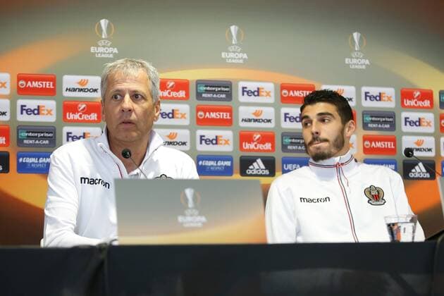 Fußball, EL, OGC Nizza Pressekonferenz