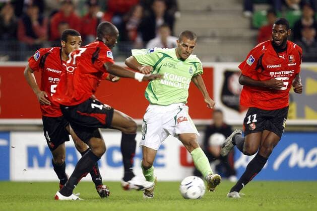 Fußball, Frankreich, Ligue 1, Stade Rennes - AS St. Etienne 1:0