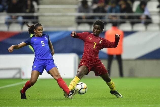Fußball, Damen Länderspiel, Frankreich - Ghana