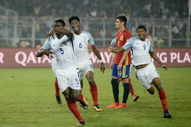 Fußball, U17 WM Finale, England - Spanien