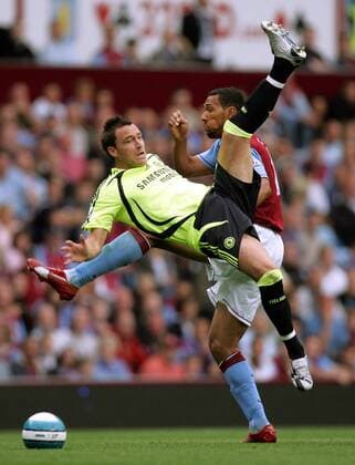 Fußball, England, Premier League, Aston Villa - FC Chelsea 2:0