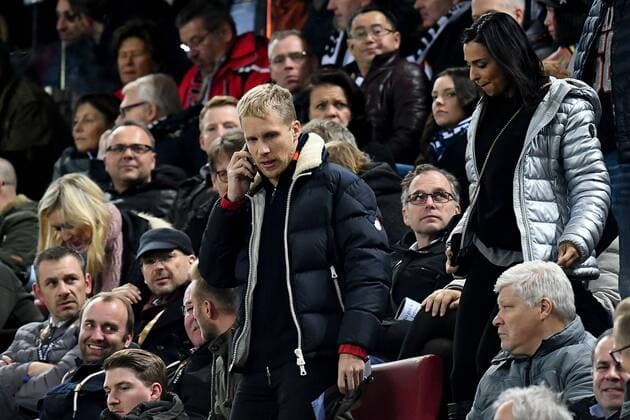 Fußball, Länderspiel Deutschland - Frankreich, Oliver Pocher auf der Tribüne