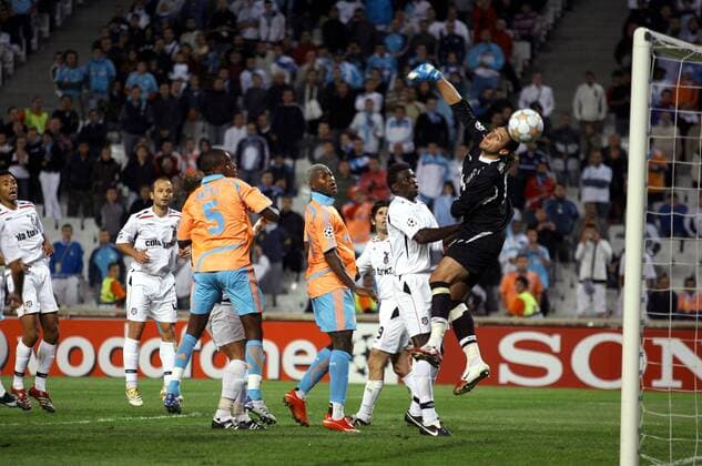 Fußball, Champions League, Olympique Marseille - Besiktas Istanbul 2:0