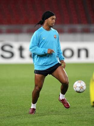 Fußball, Champions League, Training des FC Barcelona in Stuttgart