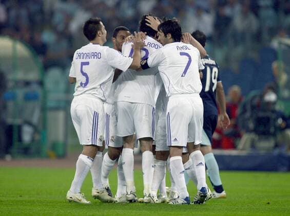 Fußball, Champions League, Lazio Rom - Real Madrid 2:2