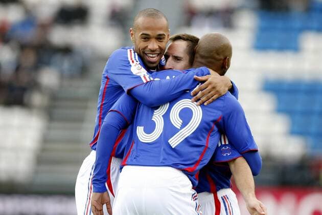 Fußball, EM Qualifikation, Färöer-Inseln - Frankreich 0:6