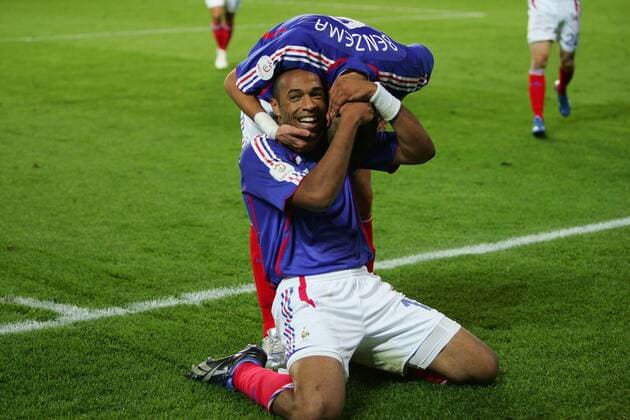 Fußball, EM Qualifikation, Frankreich - Litauen 2:0