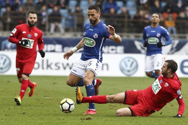 Fußball, Coupe de France, Racing Straßburg - Dijon FCO