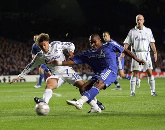 Fußball, Champions League, FC Chelsea - FC Schalke 04 2:0