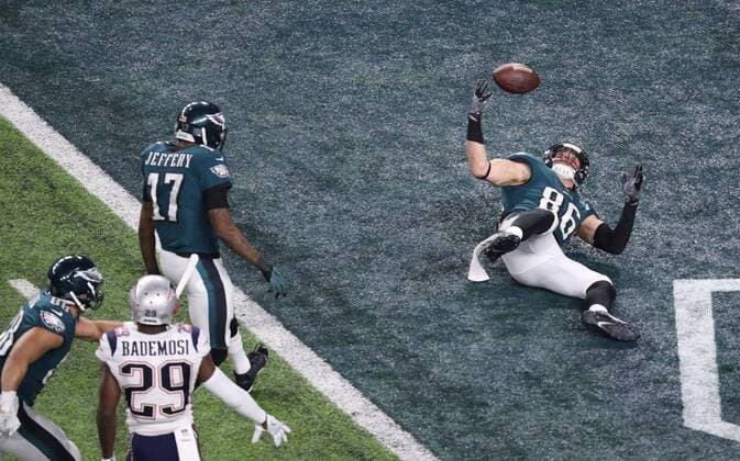 American Football, NFL, Historie, Super Bowl LII, Philadelphia Eagles – New England Patriots