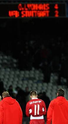 Fußball, Champions League, Olympique Lyon - VfB Stuttgart 4:2