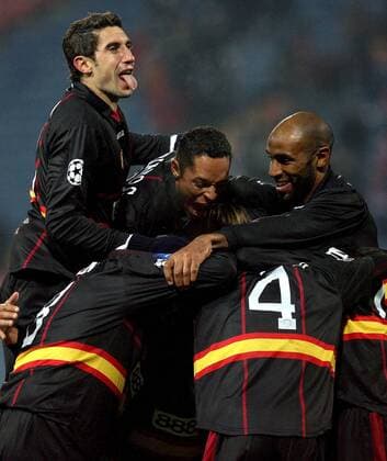 Fußball, Champions League, Steaua Bukarest - FC Sevilla 0:2