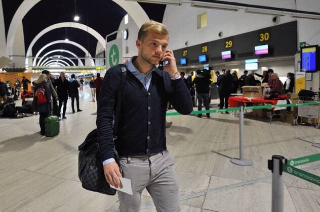 Fußball, Champions League, FC Sevilla vor Abflug nach London