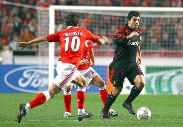 Fußball, Champions League, Benfica Lissabon - AC Mailand 1:1