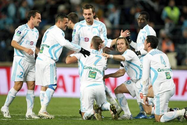 Fußball, Frankreich, Ligue 1, Olympique Marseille - AS Monaco 2:0