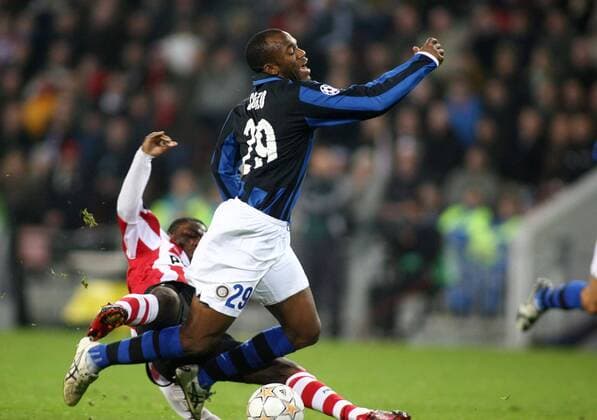 Fußball, Champions League, PSV Eindhoven - Inter Mailand 0:1
