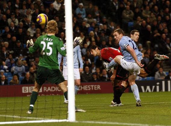 Fußball, England, Premier League, Manchester City - Blackburn Rovers 2:2