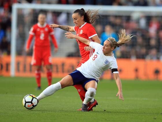 Fußball, Damen WM Quali, England - Wales
